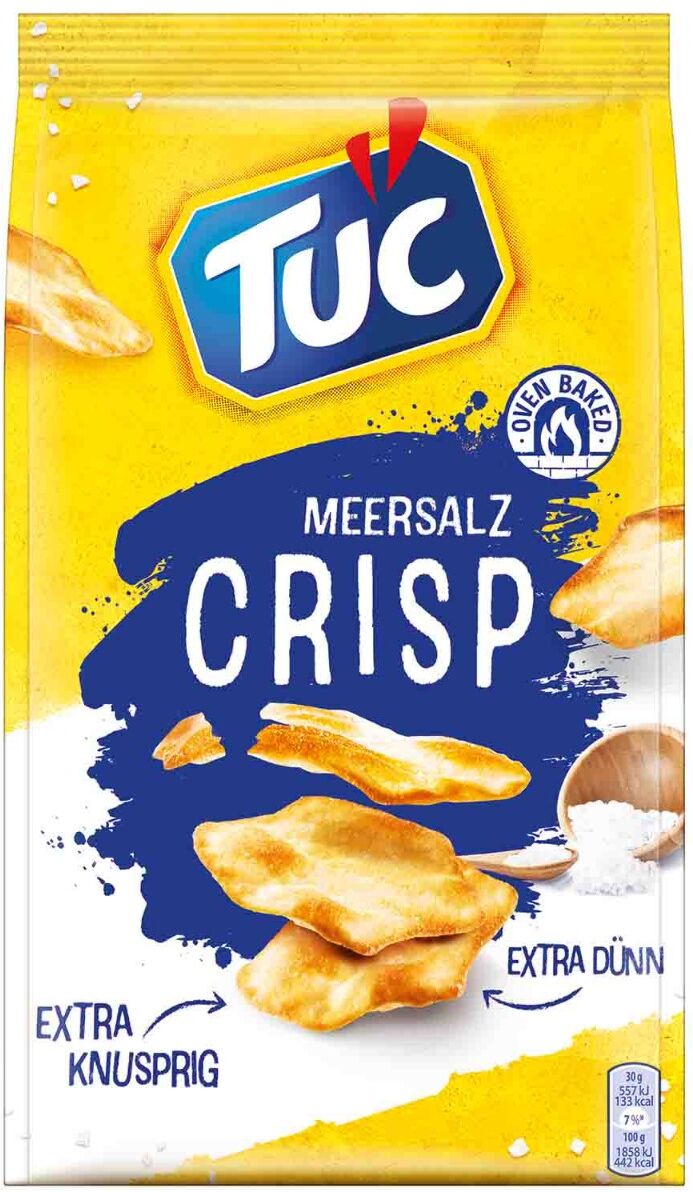 TUC Crisp Sel de Mer - 100 g