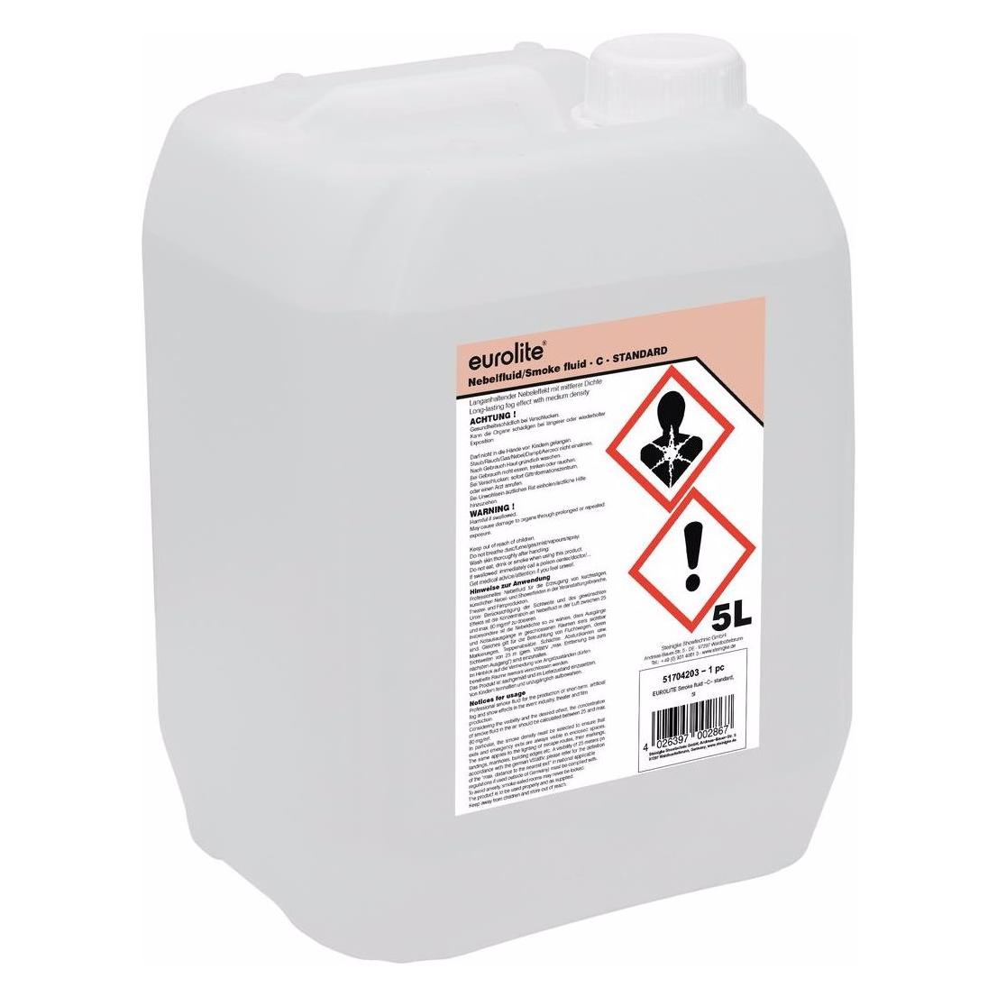 Eurolite Smoke Fluid -C- Standard, 5l Nebelfluid (Nebelfluid) (51704203)