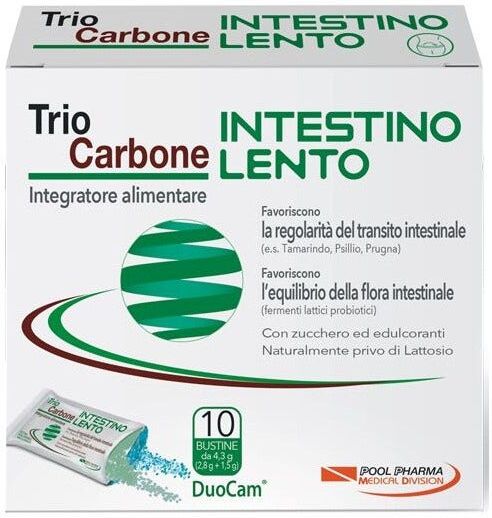 POOL PHARMA Srl Triocarbone Intestino 10 Bustine