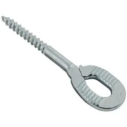 Walraven Holzgewinde-Langlochschraube 6813850 H 8x100mm, Stahl, elektrolytisch verzinkt