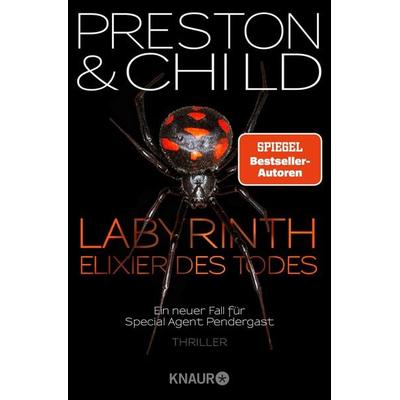 Labyrinth - Elixier des Todes / Agent Pendergast Band 14, Taschenbuch von Douglas Preston,Lincoln Child, Knaur Taschenbuch, 978-3-426-51495-5