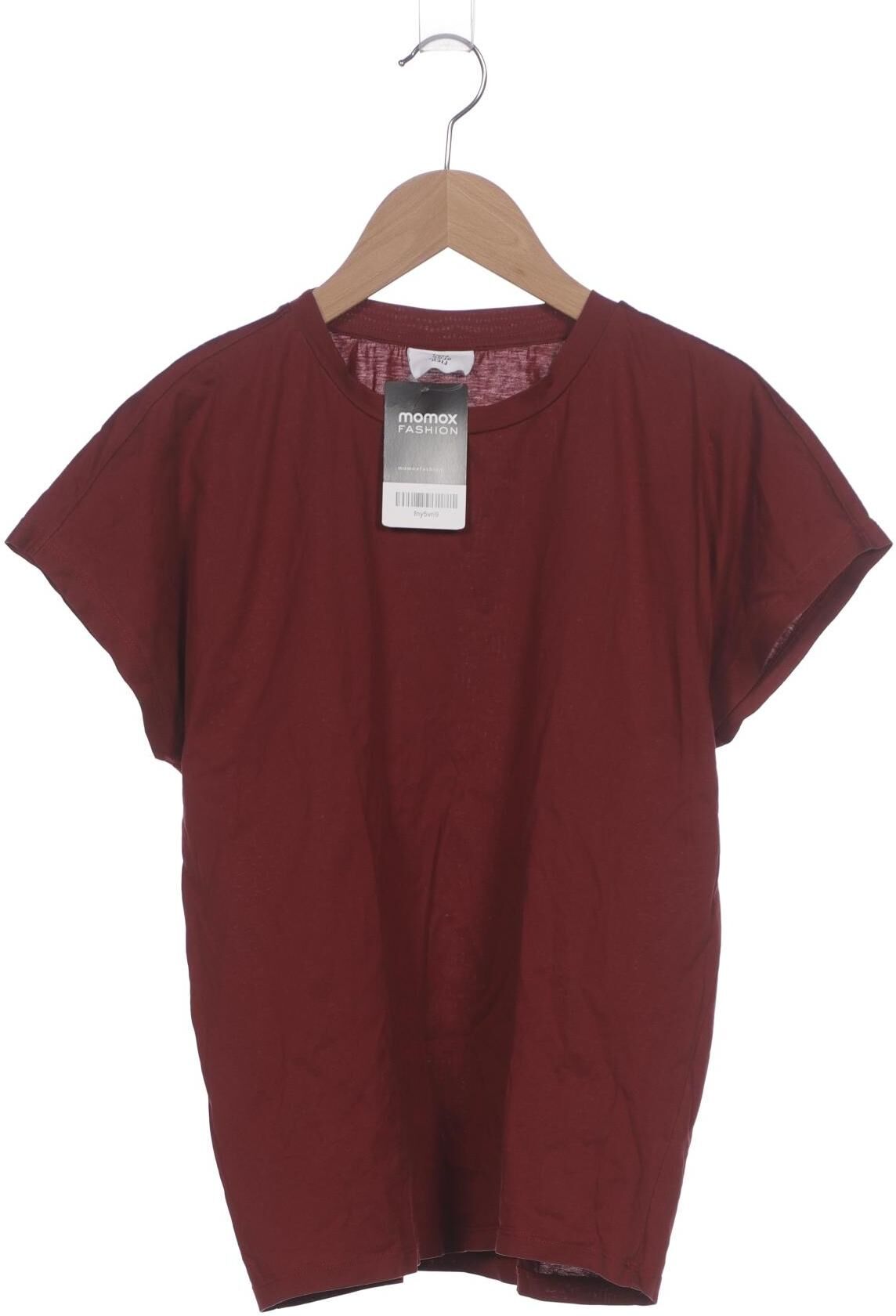 Kauf dich glucklich Damen T-Shirt, Bordeaux, Gr. M, Baumwolle - Second Hand