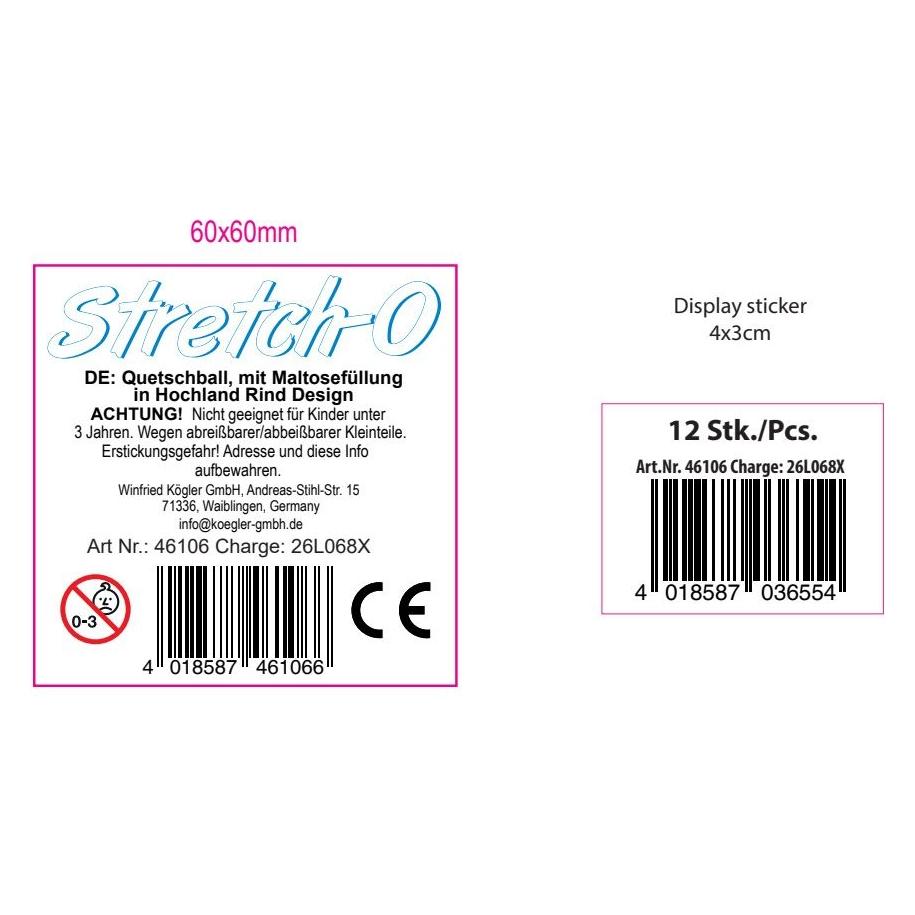 Kögler Squishy Hochland Rind Stretch-O Maltose (74054249)