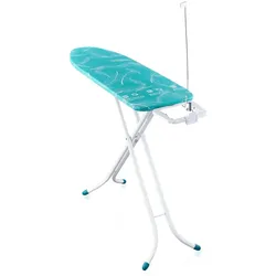 Leifheit Bügeltisch Air Board M Compact, Bügelbrett, Blau, Weiss, Türkis, Grün