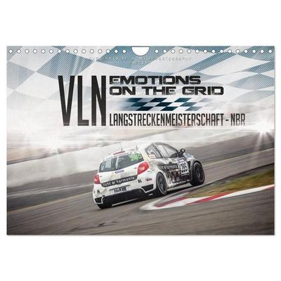 EMOTIONS ON THE GRID - VLN Langstreckenmeisterschaft Nürburgring (Wandkalender 2027 DIN A4 quer), CALVENDO Monatskalender