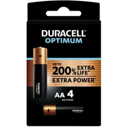 Duracell Optimum AA B4 x16 - RFT (4 Stk., AA), Batterien + Akkus