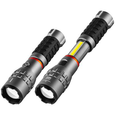 LED Taschenlampe NEBO "Nebo SLYDE KING 4K", grau, H:21cm L:4,7cm T:4,7cm, Aluminium, Mobilleuchten