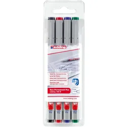 edding 150 S non-permanent Folienstifte-Set 0.3 mm Mehrfarbig