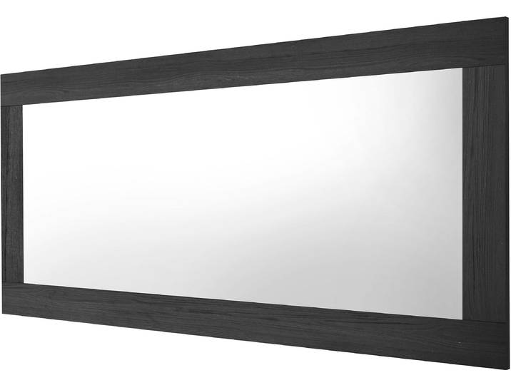 Wandspiegel HOME AFFAIRE Rimini , schwarz, H:75cm T:2cm, Spiegelglas, Spiegel, Wandspiegel, Breite 170 cm
