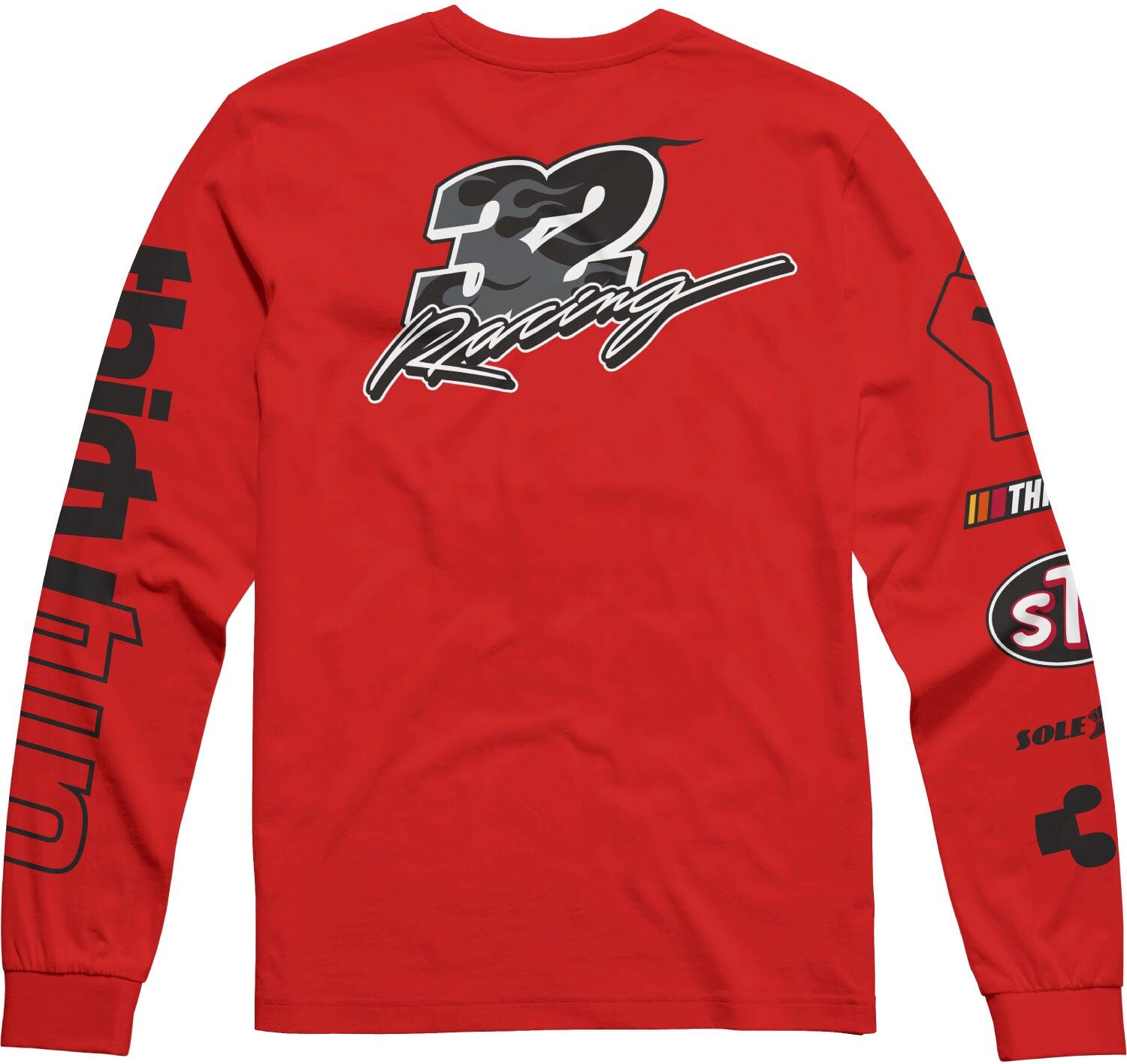 THIRTYTWO ZEB LONG SLEEVE  - RED - Man