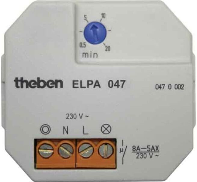 Theben Interrupteur horaire escalier encastré ELPA 047 (0470002)