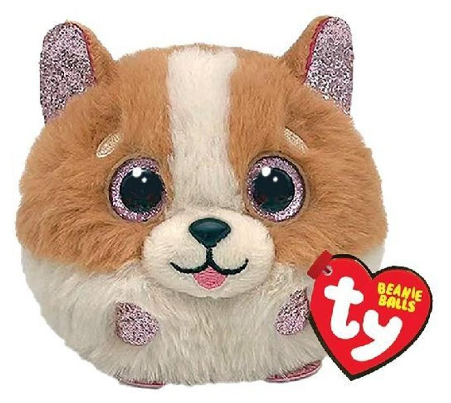 TY Teeny Puffies Tanner Hond, 10 cm