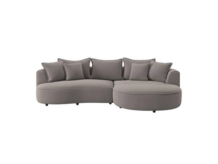 Ecksofa Levi mit Kissen Cappuccino 287x168 cm