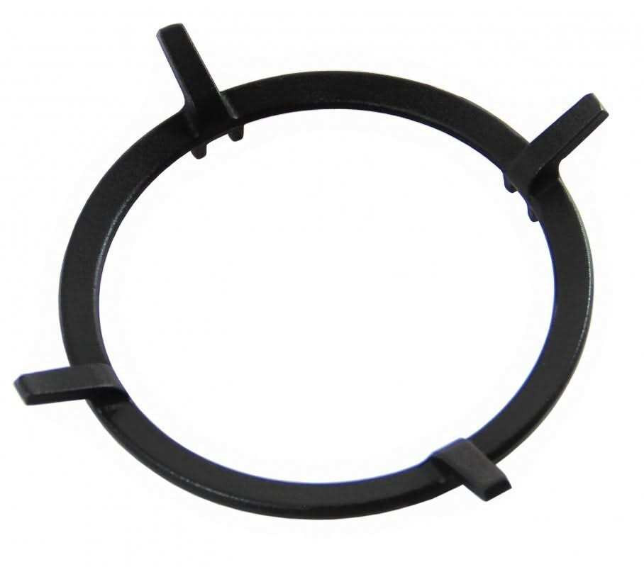 Kitchen Basics Wokpan van gietijzer, zwart, 16 cm