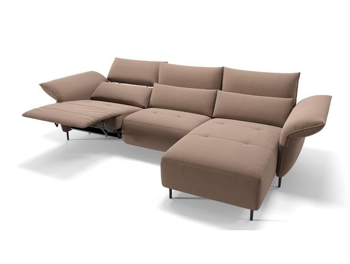 Stoff Ecksofa BOSA L-Form Herz-Waage-Funktion Sitzecke Eckcouch
