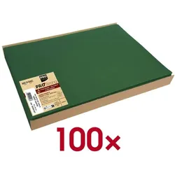 PROnappe Platzsets 100 Stück grün, 40x30 cm