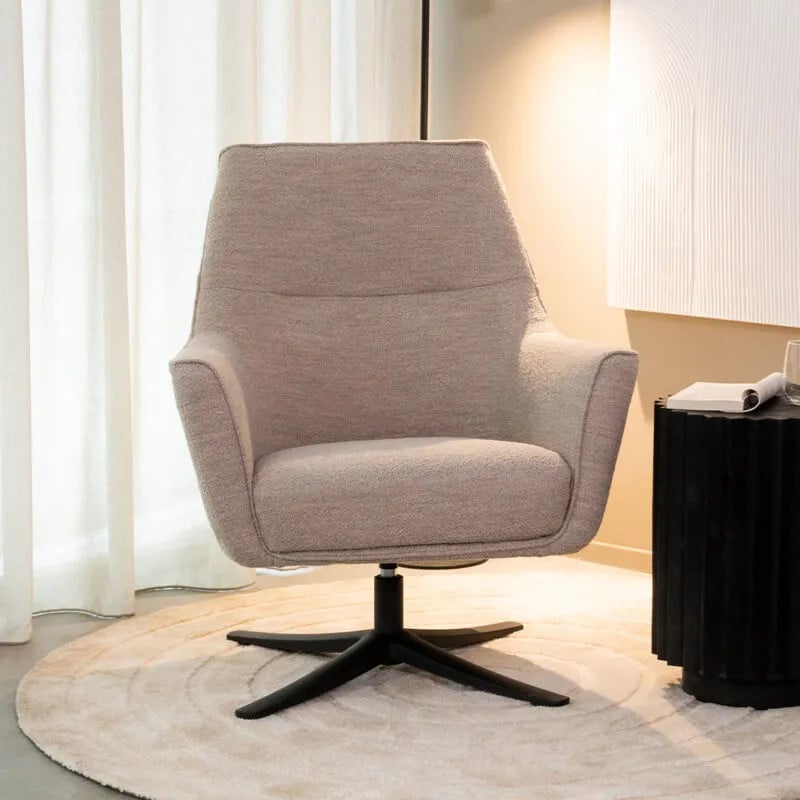Label51 Fauteuil Tod - Naturel - Boucle - One Size