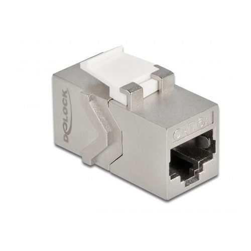 Delock Keystone Modul RJ45 Buchse zu RJ45 Buchse Cat.6A