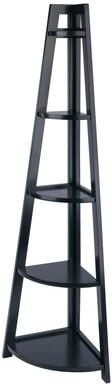 Winsome Wood Adam 5-Tier A-Frame Corner Shelf