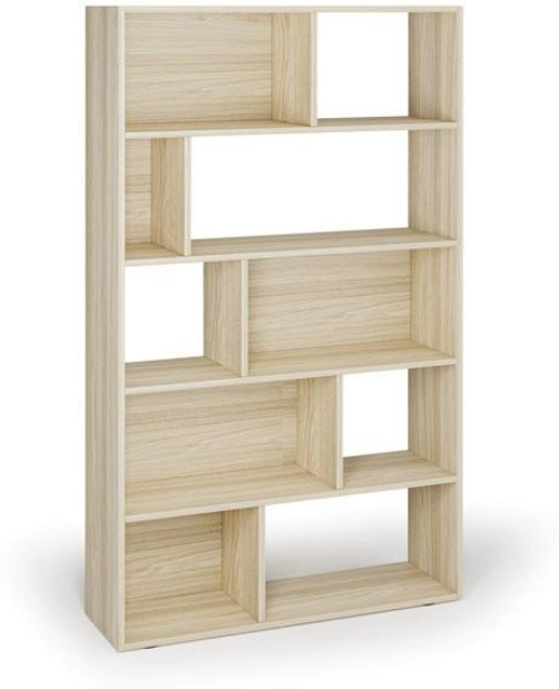 B2B Partner Bücherregal CASCADE, 1766 x 1000 x 300 mm, Eiche natur