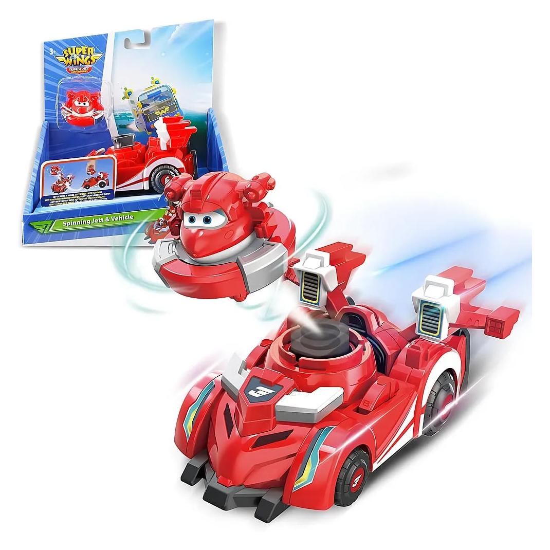 Alpha Toys Spinning Jett & Fahrzeug (EU770310)