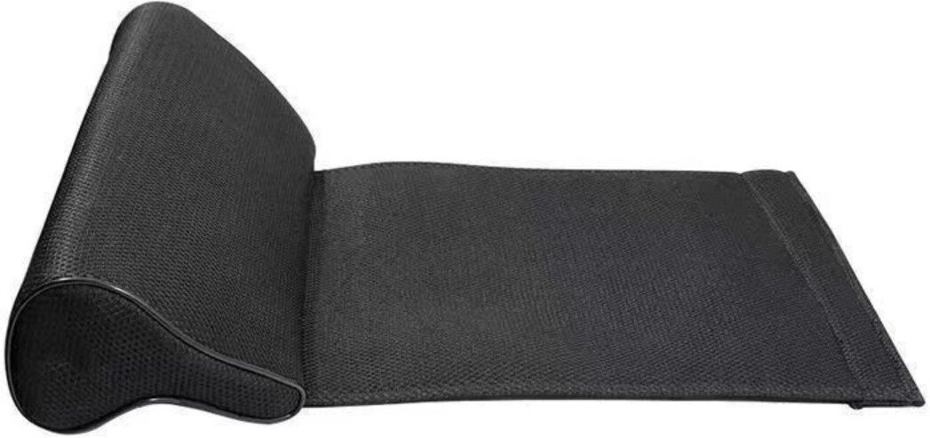 INF Sitz-Beinstützverlängerungs-Kissen – atmungsaktives Polyester-Oberschenkelstützkissen für Druckentlastung und Formstabilität Schwarz