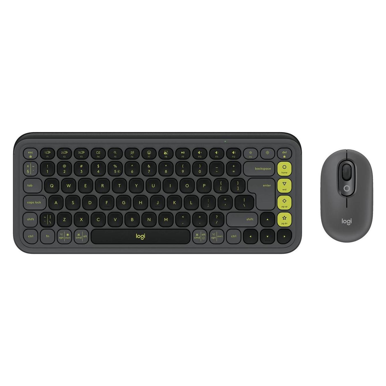 Logitech Pop Icon Combo Mouse And Kb (Eng. Int., Kabellos) (920-013140)