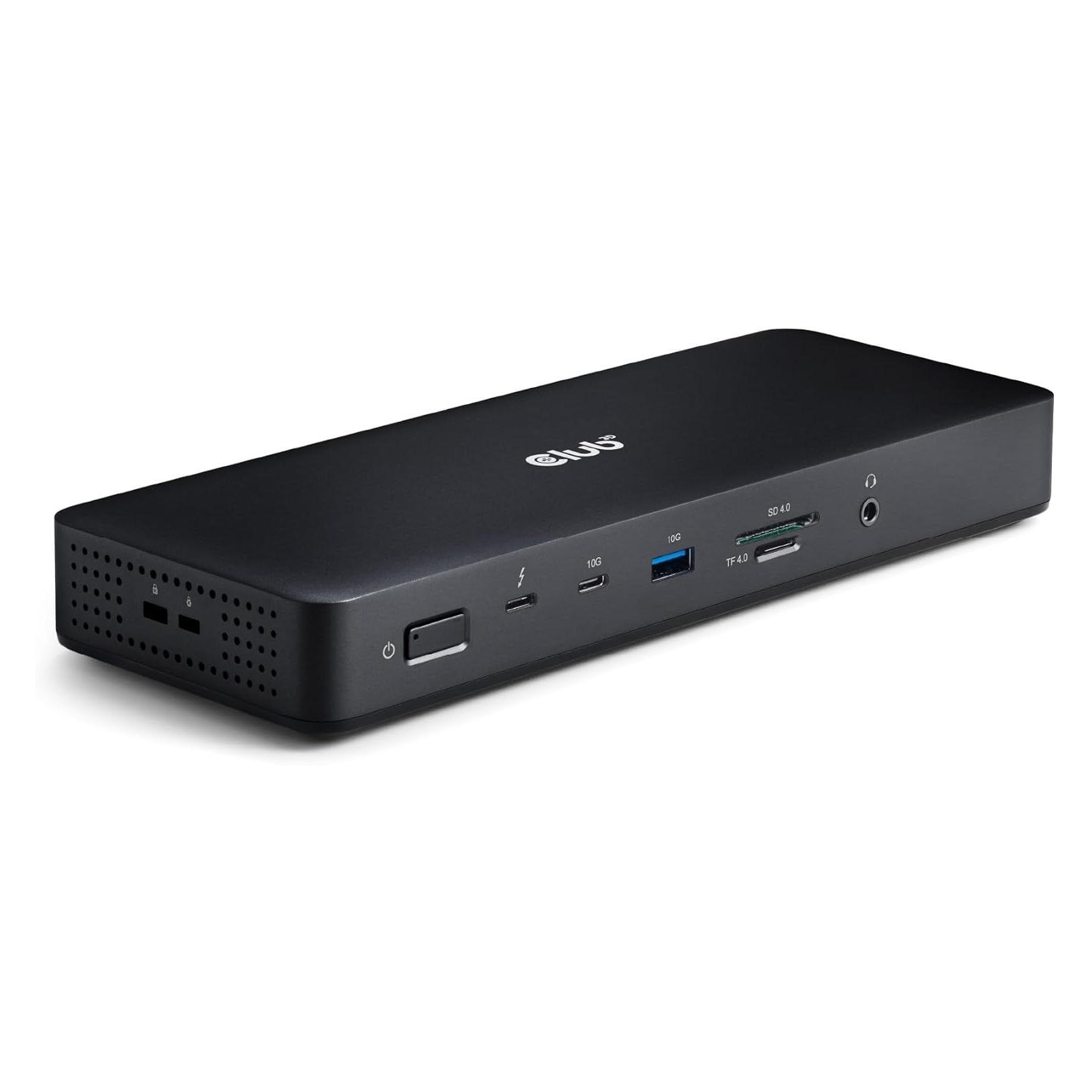 Club 3D Club3D Thunderbolt4 16-in-1 Dockingstation 4 Displays St/Bu retail (USB-C, 16 Ports) (CSV-1583)