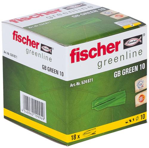 Fischer 524871 Gasbetondübel 10mm 18St.