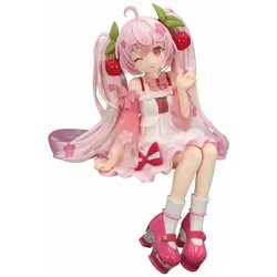 Furyu Hatsune Miku Noodle Stopper PVC Statue Sakura Miku 2025 Wink Ver. 14 cm