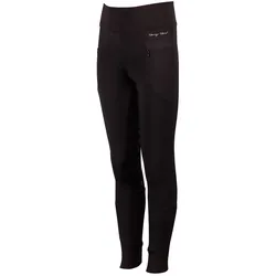 Harrys Horse Kinder Reitleggings Equitights Rookie schwarz, Größe: 152