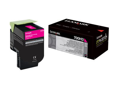 Lexmark 70C0H30 Toner voor CS410N, Magenta
