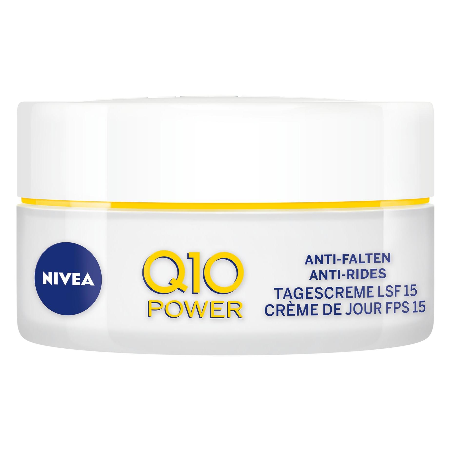 Nivea Q10 Power Anti-Falten Straffende Tagespflege LSF 15 (50 ml, Tagescreme, SPF 15) (100307)
