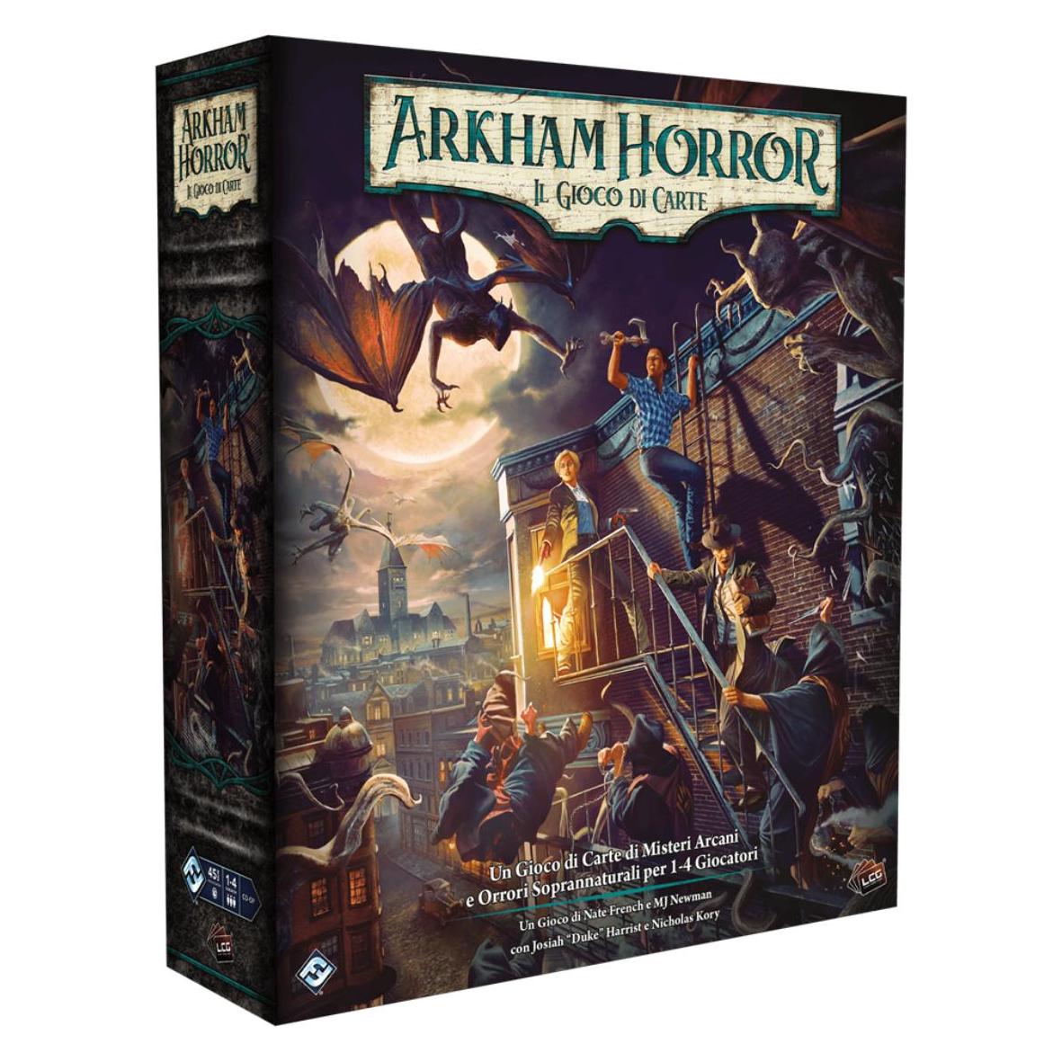 Asmodée Arkham Horror LCG - Set Base 2.0 (Ed. Italiana) (Italienisch, 1 - 4 Spieler) (68646949)