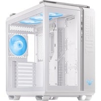 TUF GAMING GT502 PLUS , Tower-Gehäuse weiß, Tempered Glass x 2