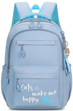 LightInthebox Teen Girls Korean Style School Backpack Lightweight Waterproof Aesthetic Bookbag with Large Capacity, Cute Casual Campus Backpack for Middle School College