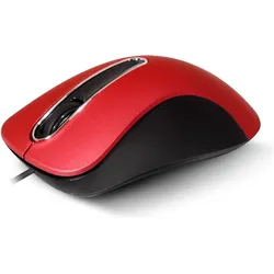 Advance Souris filaire compatible Shape 3D (Rouge) (Kabelgebunden), Maus, Rot