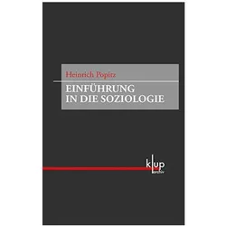 Einführung in die Soziologie, Fachbücher von Heinrich Popitz