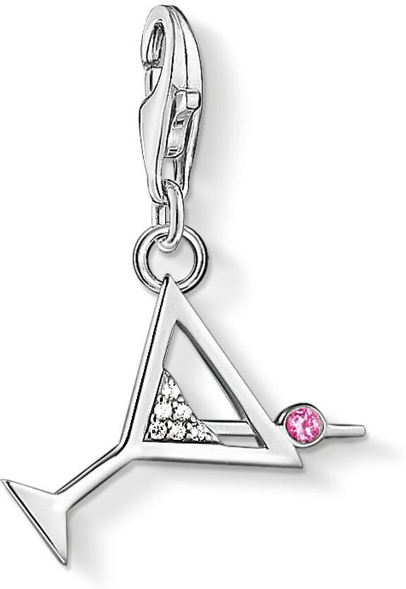 Thomas Sabo 925er Silber Charm Anhänger Cocktail silber
