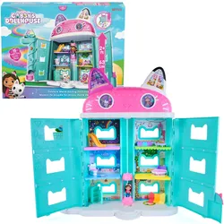 Gabby’s Dollhouse Meow-Mazing Dollhouse Spielset mit Gabby-Figur und Zubehör
