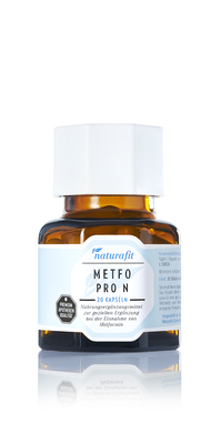 NaturaFit GmbH NATURAFIT Metfo Pro N Kapseln 17.7 g 14382034
