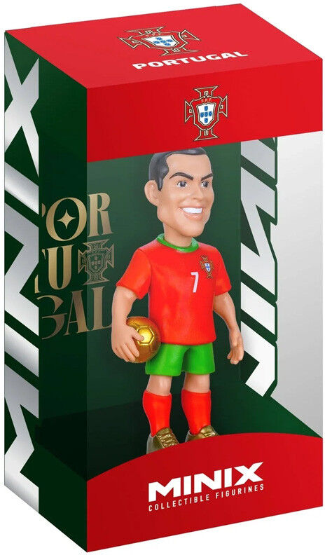 Figurine Minix Football Stars Coupe du Monde 12 cm 7 : Portugal, Ronaldo