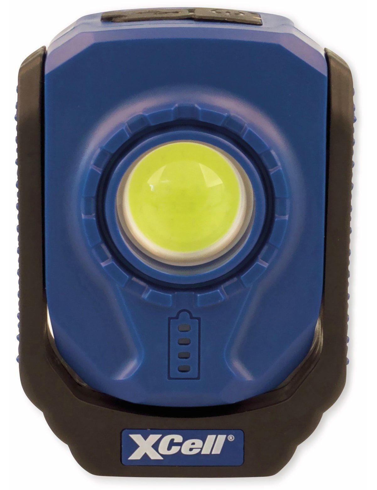 XCell Work Pocket 6W LED Werklamp met oplaadbare accu, 360 graden draaibaar, clip, magnetische haak en Micro-USB aansluiting