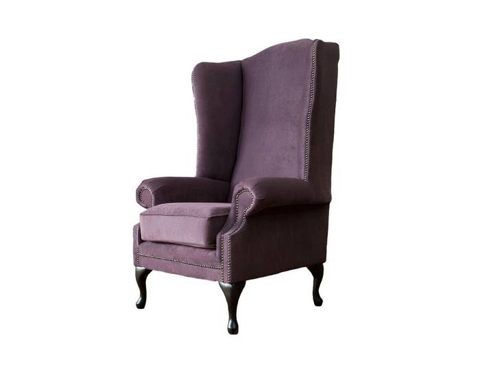 Xlmoebel Sessel Luxuriöser Chesterfield-Ohrensessel aus hochwertigem Textil (Sessel), Hergestellt in Europa
