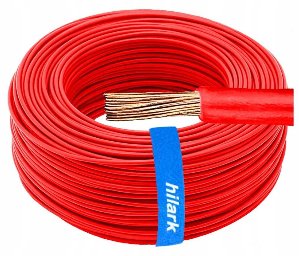 Hilark kabel H07V-K, 1x16mm², rood, 100 meter