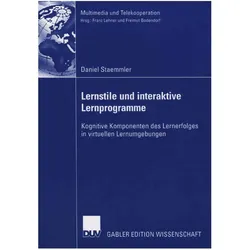 Gabler Lernstile und interaktive Lernprogramme