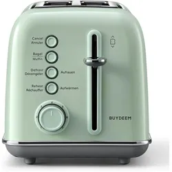 Buydeem DT620-CG, Toaster, Grün