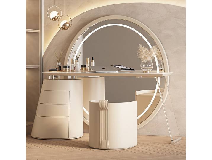 Oganizer organisateur coiffeuse appartement ornements italiens filles coiffeuse tiroir moderne Tocador Maquillaje meubles