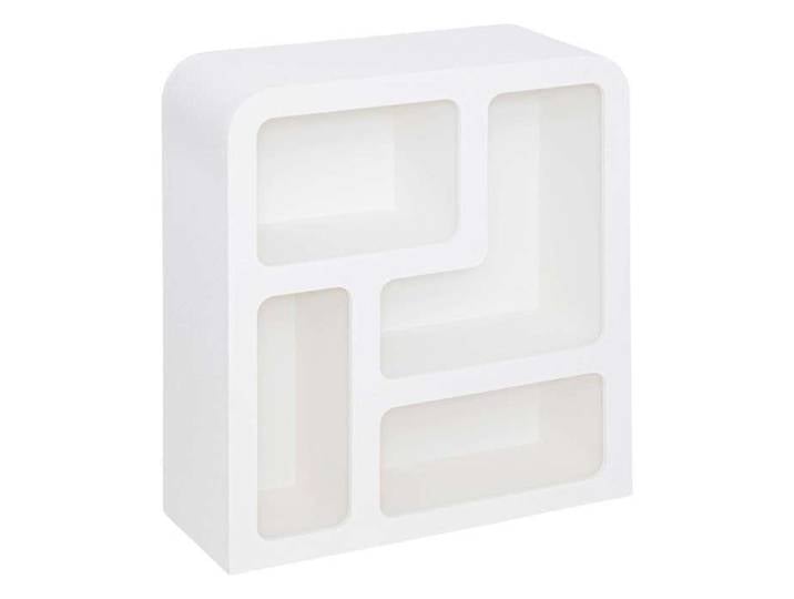 Atmosphera - Etagère de rangement 4 niches SOLEYA - Blanc