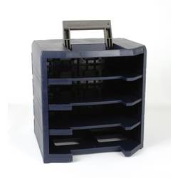 raaco HandyBoxxser Tragerahmen für Sortimentskasten (L x B x H) 305 x 347 x 342 mm Anzahl Fächer: 4 inkl. Handgriff Inhalt 1 St. 137959
